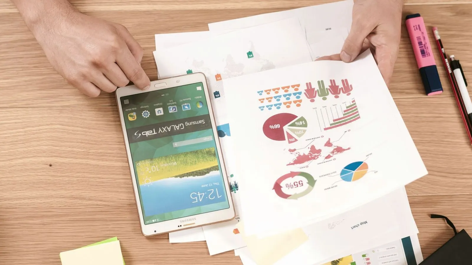 Brand-toned imagery representing a written information security plan for an accounting firm