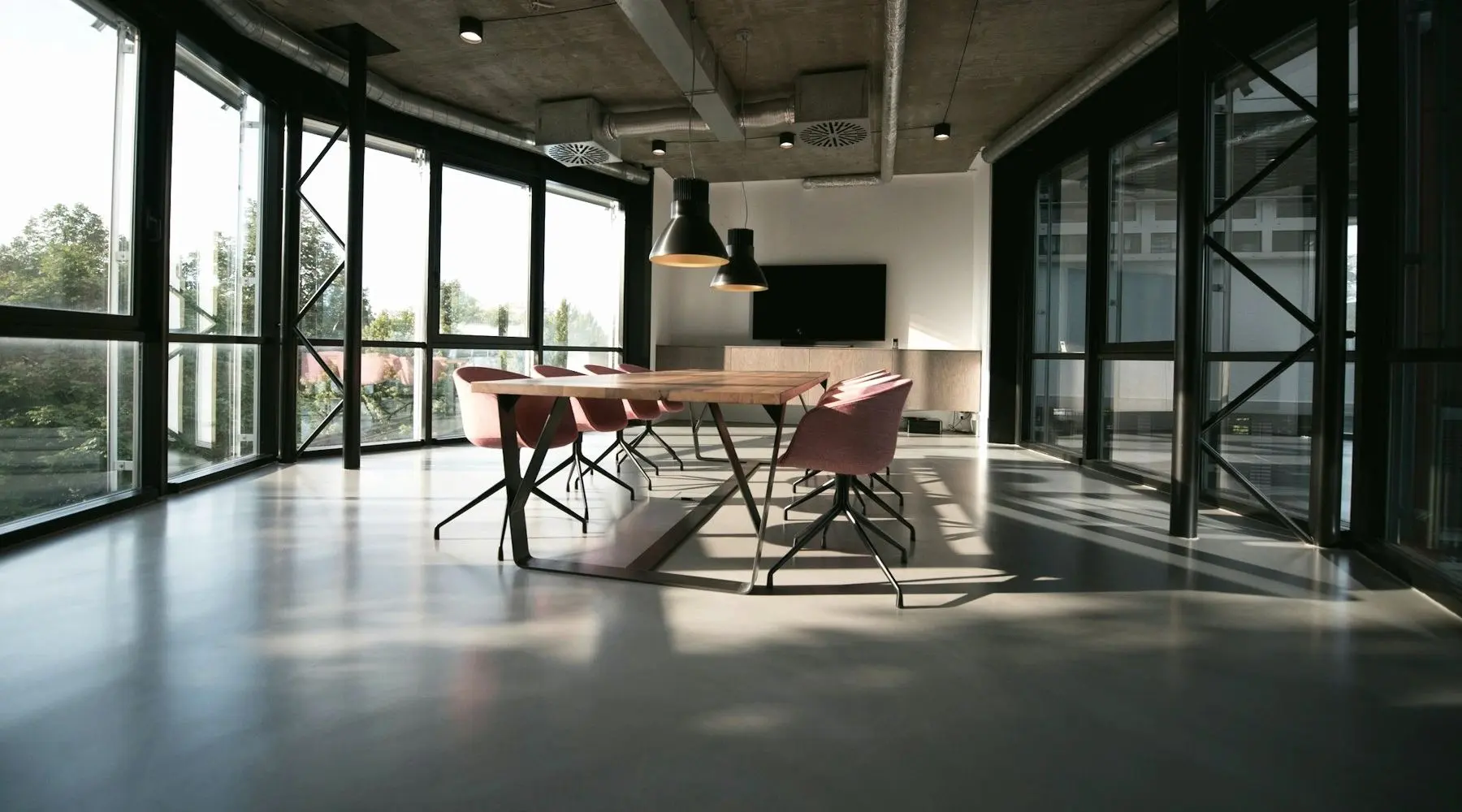 A bright, open workspace built for a distributed team
